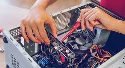 Image of Computer Technicians at work