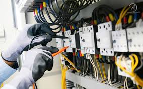 Image of electrical wiring installation
